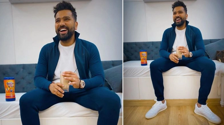 Rohit Sharma Relives His Childhood Memories With a Glass of Bournvita