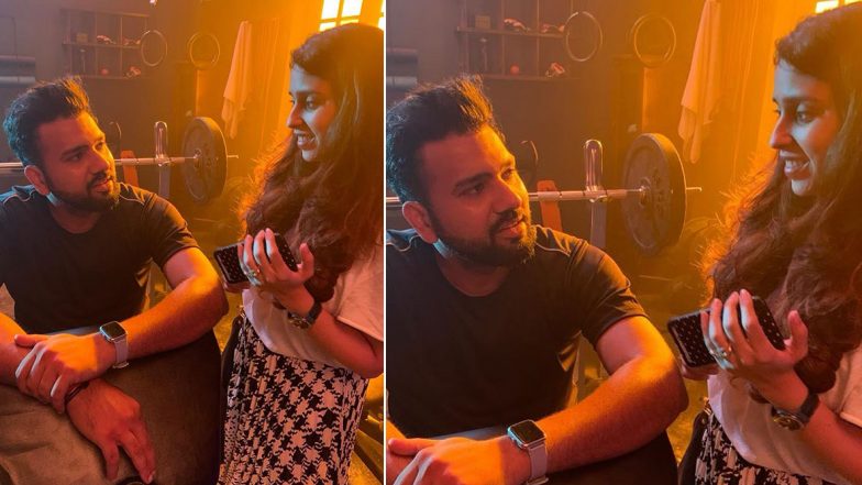 Rohit Sharma Showers Love on Wife Ritika Sajdeh in True Cricketing Style, Calls Her ‘My All-Rounder’