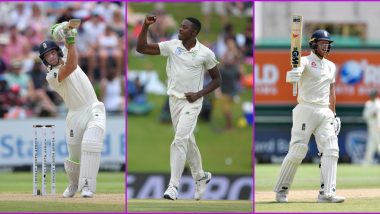 South Africa vs England, 3rd Test 2019-20, Key Players: Jos Buttler, Kagiso Rabada, Ben Stokes and Other Cricketers to Watch Out for in Port Elizabeth