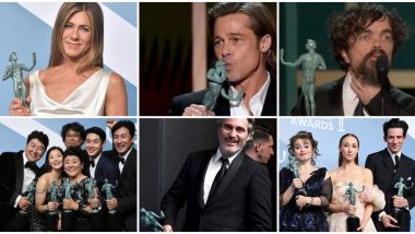 SAG Awards 2020: Jennifer Aniston, Brad Pitt, Peter Dinklage, Joaquin Phoenix, The Crown, Parasite Win Big, Check Out The Complete Winners List Below