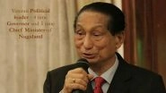 Padma Awards 2020: Former Nagaland CM Dr SC Jamir Gets Padma Bhushan