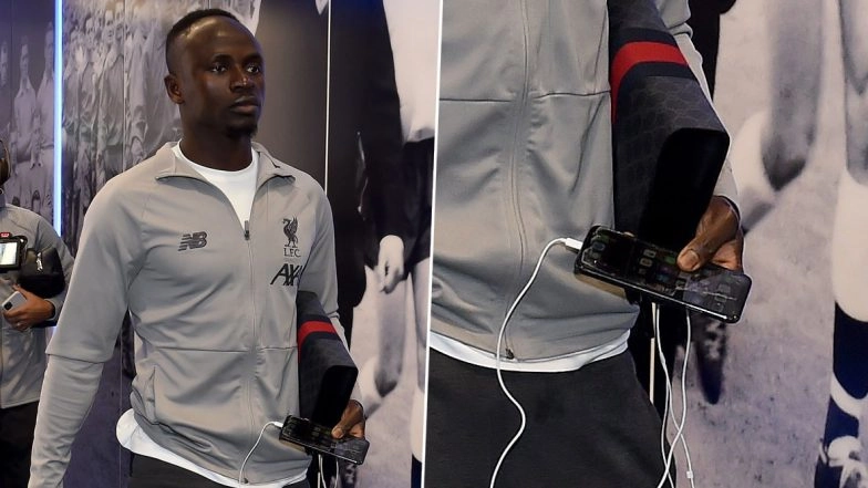 Photo of Sadio Mane Carrying Broken iPhone Screen Guard Goes Viral, but It’s Liverpool Footballer’s Modest Reason for Not Repairing Will Leave You Amazed!
