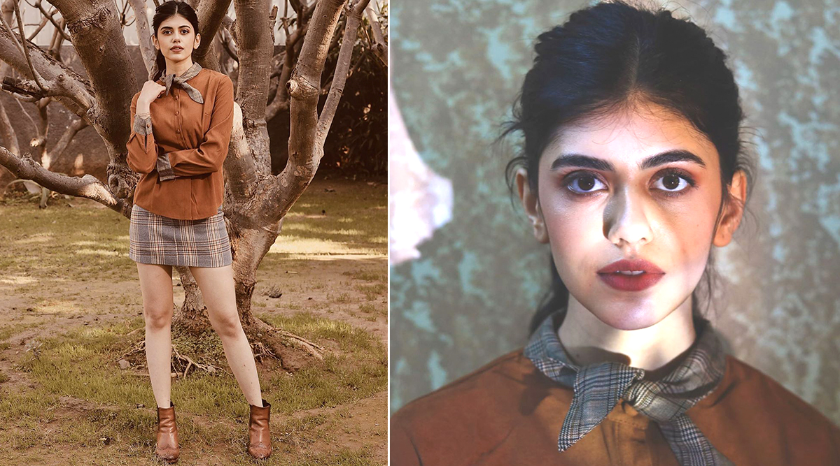 Sanjana Sanghi Spins a Splendid Style Story in Checks and Bows ...