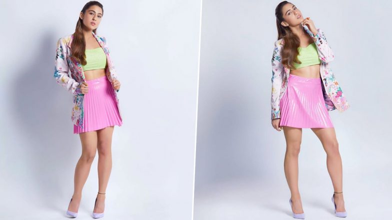 Yo or Hell No? Sara Ali Khan in Manish Arora for an Advertisement Shoot