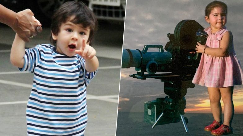 Sara Ali Khan Posts a Super-Adorable Throwback Picture, Fans End Up Comparing Her With Taimur!