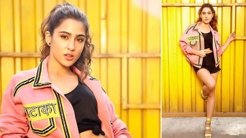 Sara Ali Khan, the Pretty Hot Patakha in Pink for Love Aaj Kal!