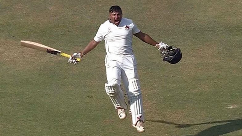 After Triple Ton, Sarfaraz Khan Scores Century During Himachal Pradesh vs Mumbai Ranji Trophy 2019-20 Match, Smashes Five Fours off Pankaj Jaiswal in One Over