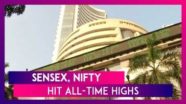 Sensex, Nifty Touched All-Time New Highs on Firm Global Cues, Ahead of US-China Trade Deal Signing