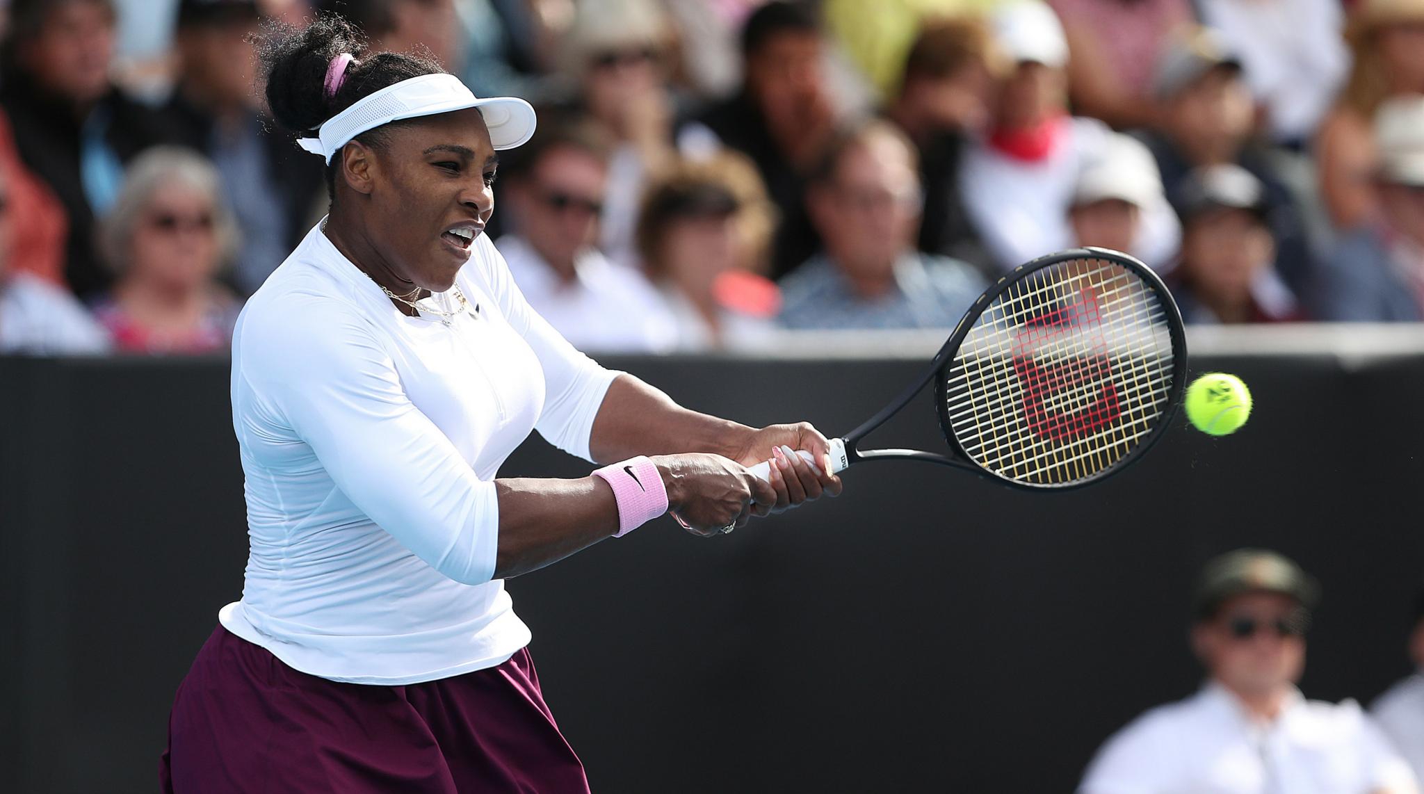 Serena Williams Powers Past Camila Giorgi for 'Solid' Start to 2020 at Auckland WTA ...2048 x 1142