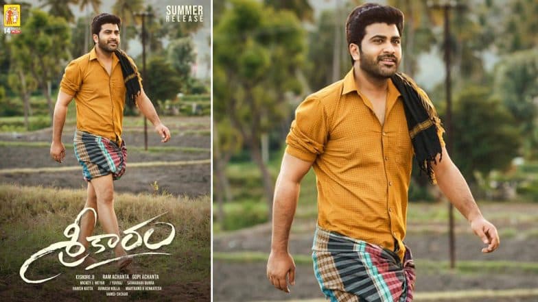 Sreekaram First Look Poster: Sharwanand’s Look Leave Fans Impressed, Film to Release in Summer This Year