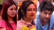 Bigg Boss 13: Shehnaaz Gill Jokingly Warns Rashami Desai, Says &lsquo;Sidharth Shukla Se Door Rehna, Muh Todungi Tera&rsquo; (Watch Video)
