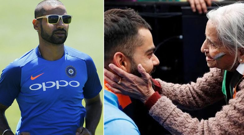 Charulata Patel Dies: Shikhar Dhawan Pays Tribute to Late Team India Superfan
