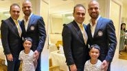 Shikhar Dhawan and Son Zoravar Receive 'Viru Gyaan' From Virender Sehwag (See Post)
