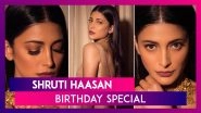 Shruti Haasan Birthday Special: A Style Capsule Of Grunge Girl Turning Into A Glam Goddess!