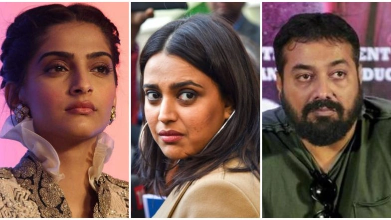 Violence in JNU: Sonam Kapoor, Swara Bhasker, Anurag Kashyap, Kritika Kamra and Others Slam the Actions of 'Masked' Attackers, Question Where Was Delhi Police
