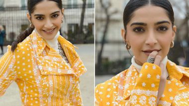 Sonam Kapoor Ahuja in Erdem Is Like Sunshine on a Cloudy Day, All the Way From Paris!