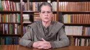 COVID-19 Surge in India: Sonia Gandhi Says Country Sinking Under Weight of Modi Government’s Indifference