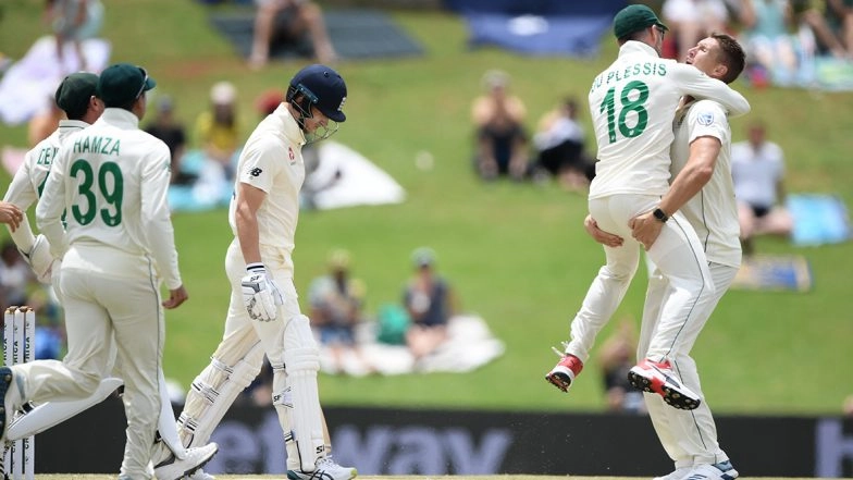 South Africa vs England 4th Test Match 2019-20 Day 2 Live Streaming on Sony Liv: How to Watch Free Live Telecast of SA vs ENG on TV & Cricket Score Updates in India