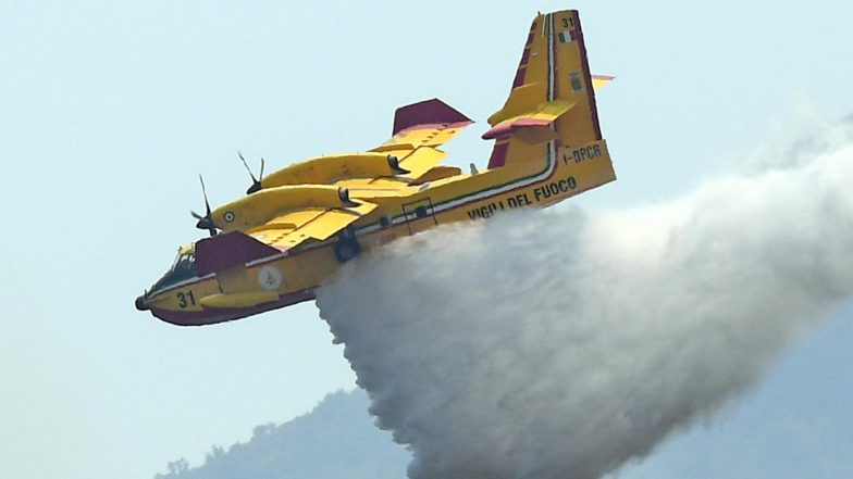 Australia Bushfires: Large Water-Bombing Plane Crashes While Fighting Fires in Sydney, All 3 US Crew on Board Dead
