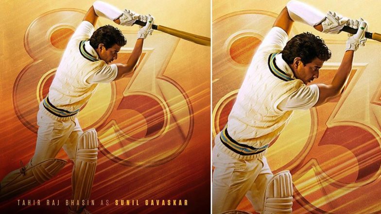 83 The Film: Ranveer Singh Shares Tahir Raj Bhasin’s Look as Legendary Sunil Gavaskar, and This ‘Little Master’s’ Avatar Is Impressive (View Pic)