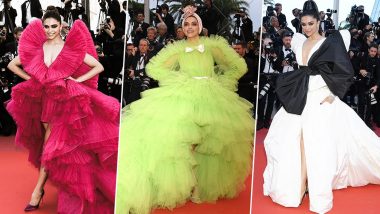 Deepika Padukone Birthday Special: From Ruffles To Sheer, Here Are The Best Cannes Film Festival Looks Of The Leggy Lass That Are High On Fashion (View Pics)