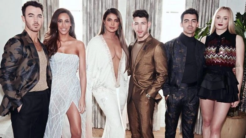 Grammys 2020: It’s Fam-Jam for The Jonas’! Here’s Another Frame-Worthy Pic of Priyanka Chopra-Nick Jonas, Sophie Turner-Joe Jonas and Danielle-Kevin Jonas