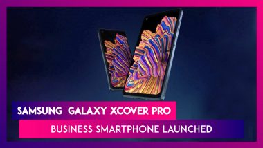 Samsung Galaxy XCover Pro Smartphone With Premium Design & Business Functionality Unveiled; Prices, Variants, Features & Specifications
