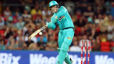 KKR-Buy Tom Banton Smashes Five Sixes in an Over in Big Bash League Game Against Sydney Thunder (Watch Video)