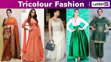 Republic Day Fashion: Allow Kangana Ranaut, Vidya Balan, Urvashi Rautela and Kalki Koechlin to Elucidate Tricolour Style!