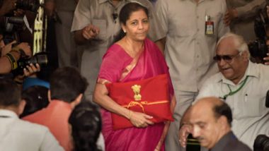 Budget 2020: Nirmala Sitharaman to Make Her Second Budgetary Speech Today, Rejig of Income Tax Slabs Likely
