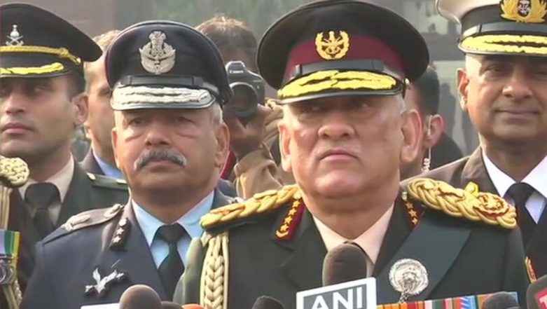 CDS General Bipin Rawat Says 'We Stay Far Away From Politics' 