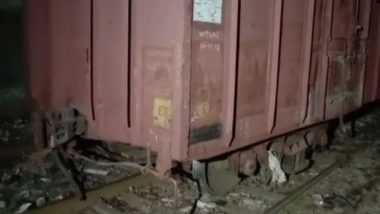 Odisha Train Mishap: Four Bogies of Visakhapatnam-Bound Goods Train Derail Near Jarti Station in Koraput District, Restoration Work Underway