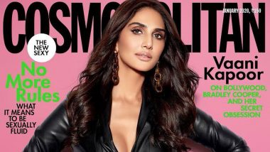Vaani Kapoor Graces the Cosmopolitan 2020 Magazine Cover in a Sexy Black Faux Leather Jacket! (View Hot Pic)