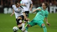 Valencia vs Real Madrid Head-to-Head Record: Ahead of Supercopa de Espana 2019&ndash;20 Clash, Here Are Match Results of Last 5 Encounters