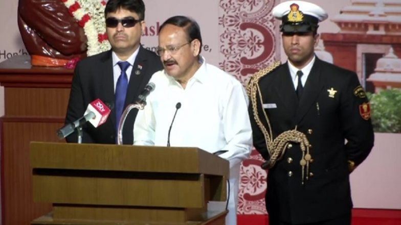 Amid CAA Row, V-P Venkaiah Naidu Says 'Need to Bring Down Walls Creating Differences'