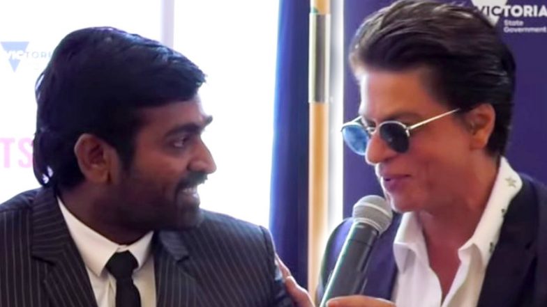 Throwback Thursday! When Shah Rukh Khan Was All Praises For ‘Makkal Selvan’ Vijay Sethupathi (Watch Video)
