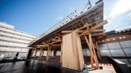 Tokyo 2020 Unveils Olympic 'Village Plaza' Made from Donated Wood