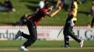 Will Williams Takes Hat-Trick During Wellington Firebirds v Canterbury Kings Dream11 Super Smash 2019-20 Match, Watch Video