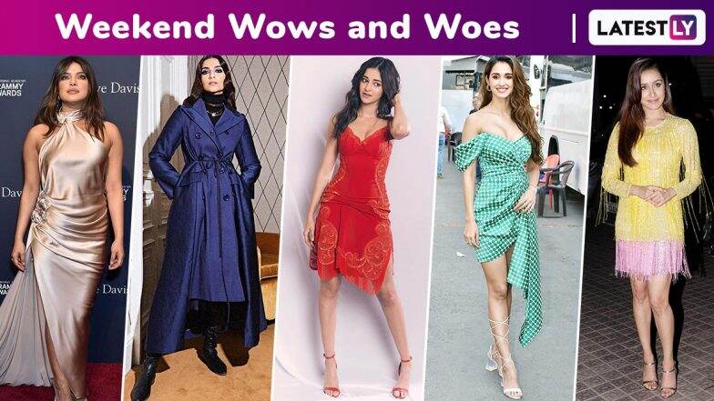 Weekend Wows and Woes: Priyanka Chopra, Sonam Kapoor Ahuja, Ananya Panday, Tamannaah Bhatia Amaze, Disha Patani and Shraddha Kapoor Are a Bore!