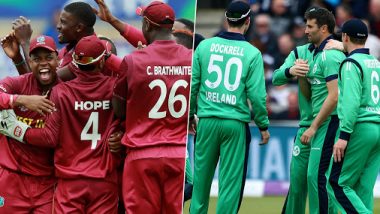 West Indies vs Ireland, 1st ODI 2020 Live Streaming Online: Get Free Telecast Details of WI vs IRE on TV With Match Time in India