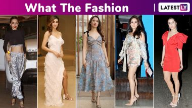 What the Fashion! Malaika Arora, Mira Rajput Kapoor, Disha Patani, Tamannaah Bhatia, Shraddha Kapoor Enchant With Their Extravagant and Fabulous Fashion Finds!