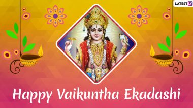 Vaikuntha Ekadashi 2020 Images & Wishes: Mukkoti Ekadashi Date, Significance and Vrat Katha Related to Lord Vishnu Festival