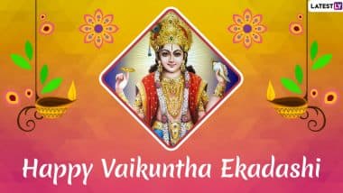 Vaikuntha Ekadashi 2020 Images & Wishes: Mukkoti Ekadashi Date, Significance and Vrat Katha Related to Lord Vishnu Festival