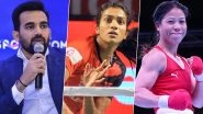 Padma Awards 2020: Mary Kom, PV Sindhu and Zaheer Khan to Receive Prestigious Awards