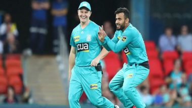 Big Bash League 2019-20: Brisbane Heat's Zahir Khan Does Hook Step of 'Gangnam Style' During Match