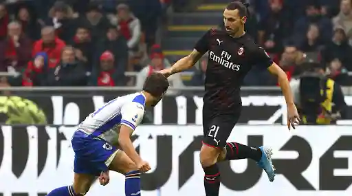 Zlatan Ibrahimovic Makes His Debut For Ac Milan As Sampdoria Hold Rossoneri S To A Goalless Draw In Serie A 2019 20 Clash Latestly