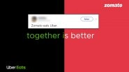 Zomato Eats Uber Eats! Twitterati Make Funny Memes and Jokes on Food Delivery App Acquisition