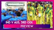 India vs Australia 2020, 3rd ODI at Bangalore Preview: Teams Get Set For Exciting Decider