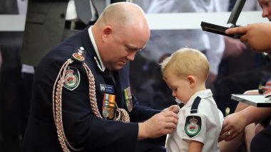 Australia Bushfire: Toddler Receives Bravery Award in Honour of His Firefighter Dad Who Died in Wildfires (View Pics)