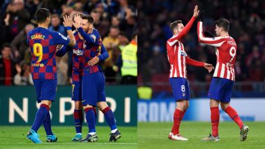 Barcelona vs Atletico Madrid Supercopa de Espana 2020 Live Streaming Online: Get Free Telecast Details of BAR vs ATL Semi-Final Football Match on TV With Time in India
